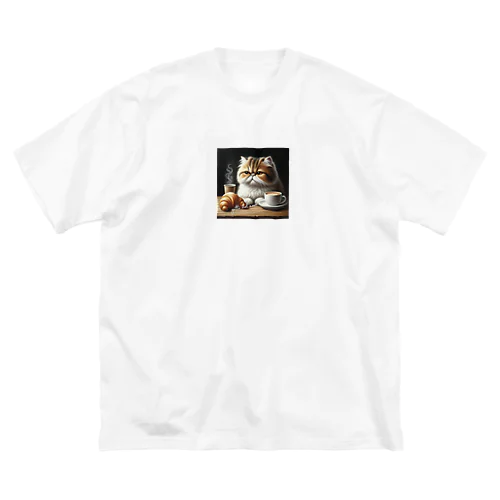 gatto del mare ビッグシルエットTシャツ