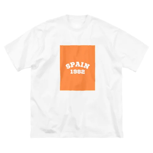 スペイン　ワールドカップ　1982 ビッグシルエットTシャツ
