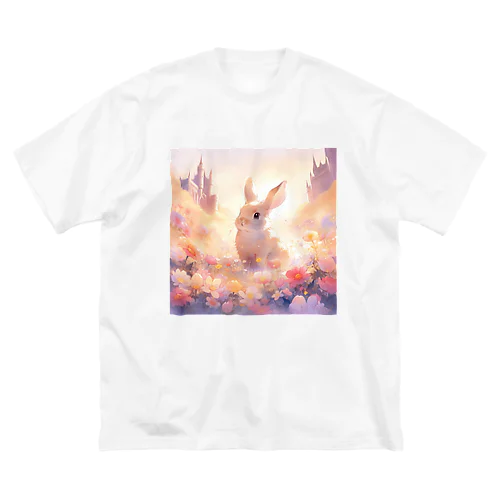 うさぎとお城｡.:*･ﾟ Big T-Shirt