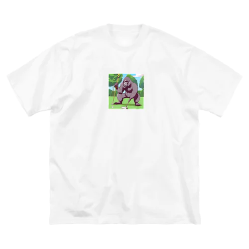 ゴルファーゴリラ Big T-Shirt