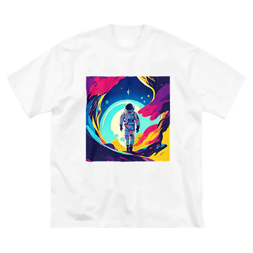 宇宙飛行士　カラフル Big T-Shirt