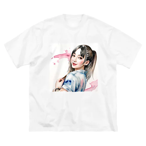 一推しアイドル ビッグシルエットTシャツ