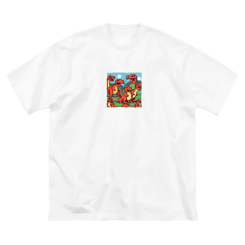 ティラノサウルス5 Big T-Shirt