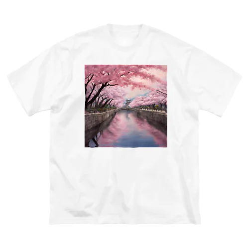 #日本桜 Big T-Shirt