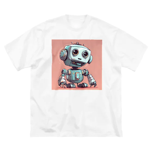 Vuittonぽいロボットらしい ビッグシルエットTシャツ