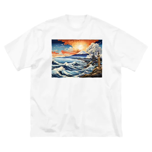 富士山 Big T-Shirt
