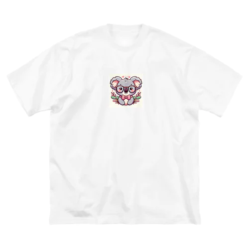 メガネのコアラ君 ビッグシルエットTシャツ