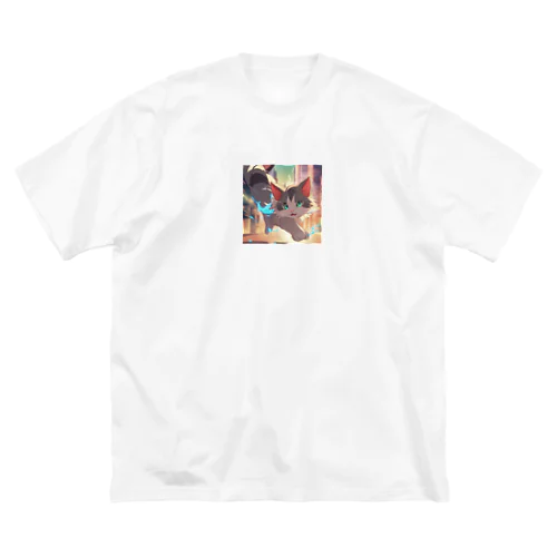 異能の力を放つ猫 Big T-Shirt