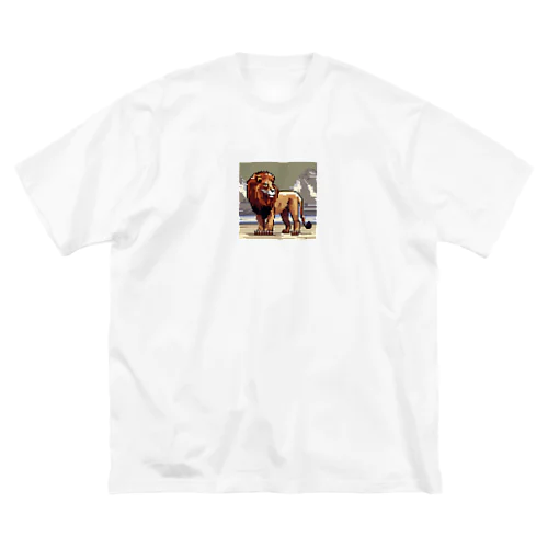 ドット絵のライオン Big T-Shirt