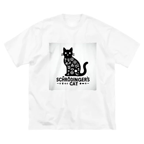 シュレーディンガーの猫 ビッグシルエットTシャツ