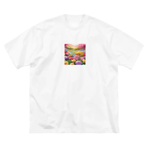 きれいな花畑 Big T-Shirt