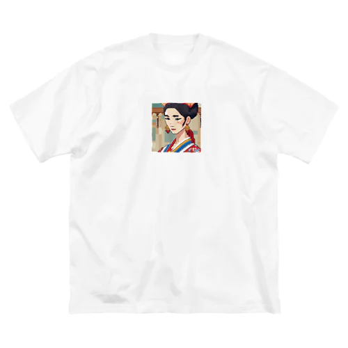 琉球伝説の美女 ビッグシルエットTシャツ