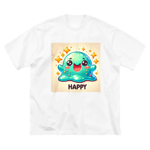 ハッピースライム ビッグシルエットTシャツ