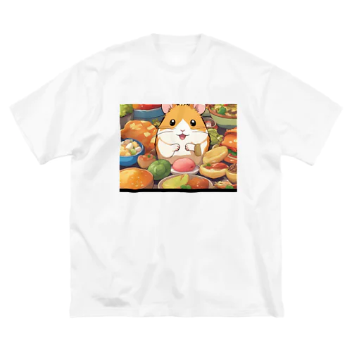 ハムスターのグルメな冒険 Big T-Shirt