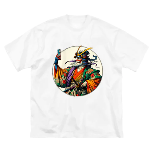 浮世絵 ド派手侍 Ukiyoe Flamboyant Samurai [UDS-DL-SR001-0010] Big T-Shirt