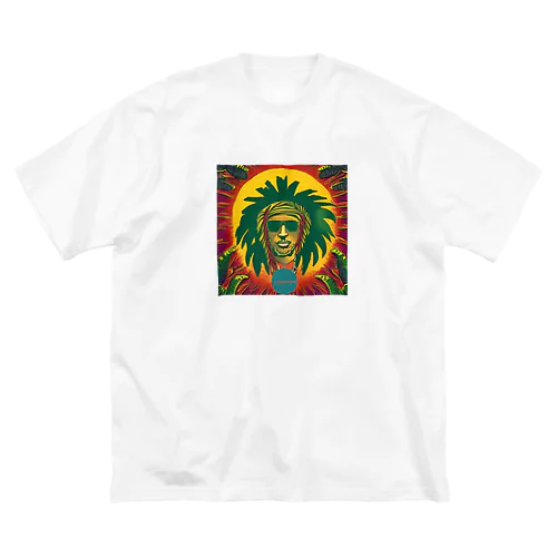 Sun and ReggaeMusic ビッグシルエットTシャツ