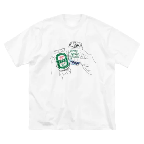 乾杯！台灣啤酒 / Cheers ! Taiwan Beer ビッグシルエットTシャツ