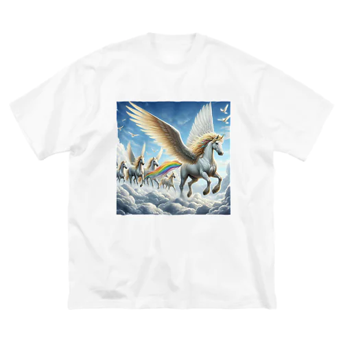 幻想的なペガサス Big T-Shirt