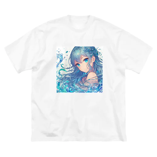 S.E.I.R.E.I._【WATER】 ビッグシルエットTシャツ