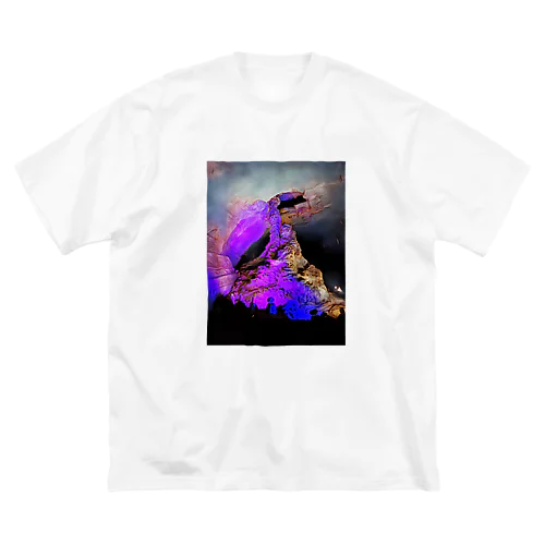 紫の洞窟 Big T-Shirt