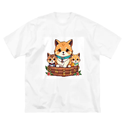 小犬 ビッグシルエットTシャツ