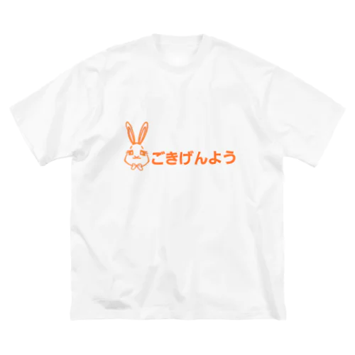 お嬢バニー ビッグシルエットTシャツ