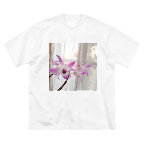 きれいな花 ビッグシルエットTシャツ