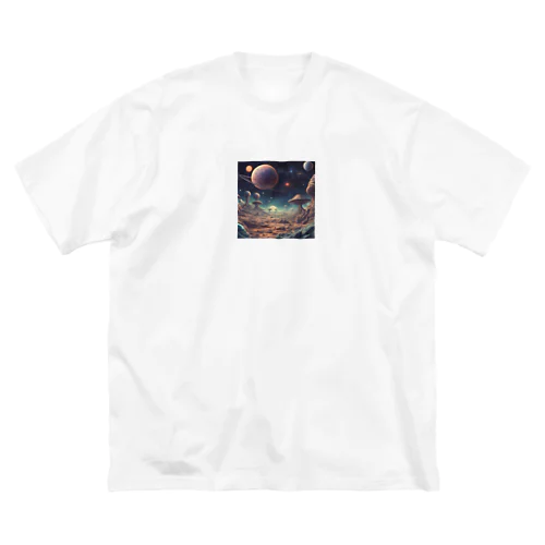 多分火星の景色はこんな感じ🪐 Big T-Shirt