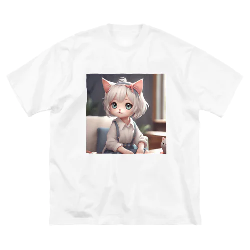 かわいねこ子さん Big T-Shirt