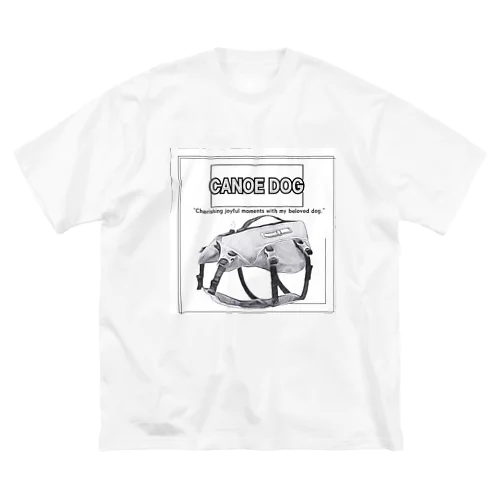 CANOE　DOG　ライフジャケット Big T-Shirt