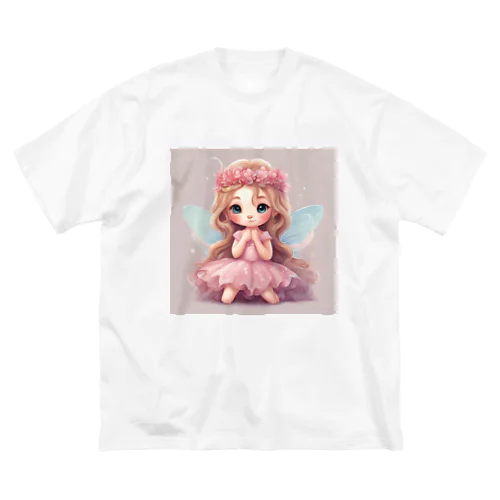 ピンクシー子さん ビッグシルエットTシャツ