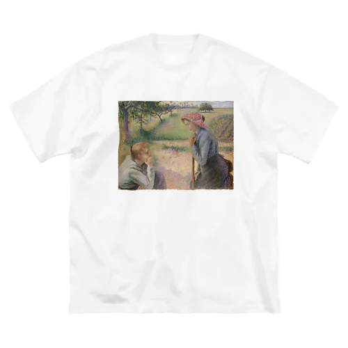 2人の若い農夫 / Two Young Peasant Women ビッグシルエットTシャツ