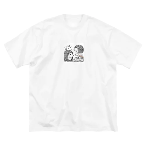 対面ハリネズミ Big T-Shirt