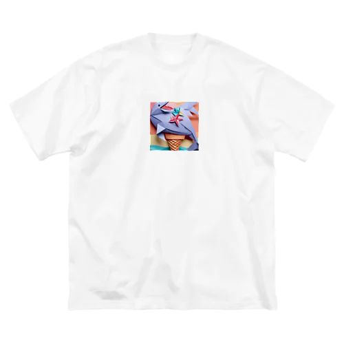 ice meets オリガミイルカ Big T-Shirt