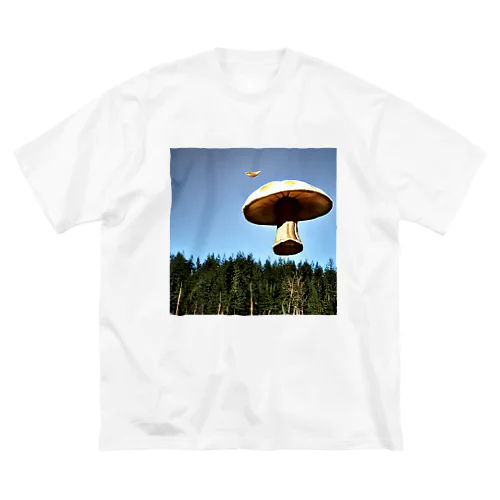 空飛ぶキノコ Big T-Shirt