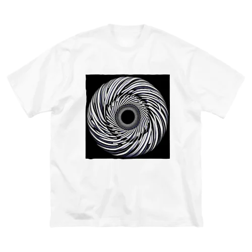 optical illusion 01 ビッグシルエットTシャツ