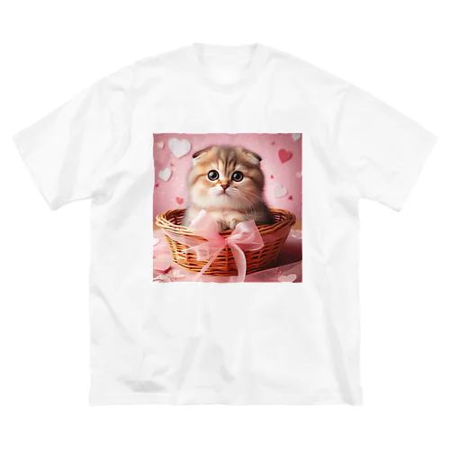 かごねこ2 ビッグシルエットTシャツ