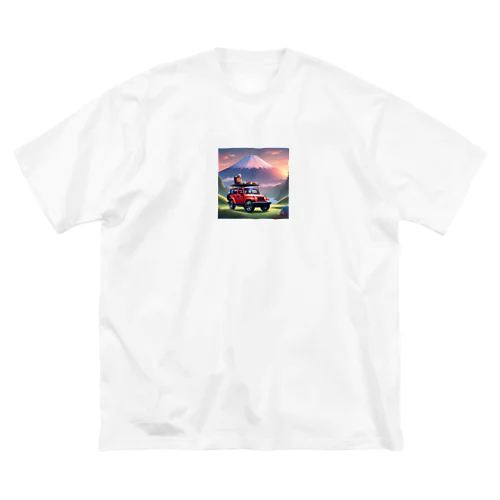 イケオジ週末の野遊び ビッグシルエットTシャツ