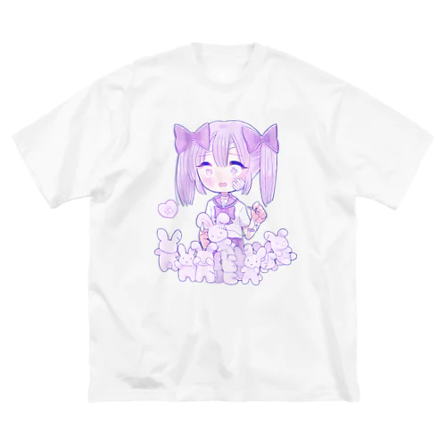 傷だらけ。 ビッグシルエットTシャツ