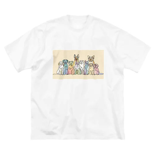 みんな友達！ Big T-Shirt