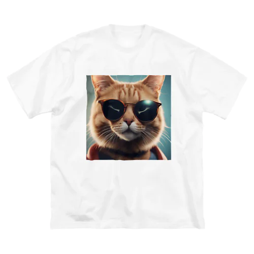 イケてる猫 ビッグシルエットTシャツ