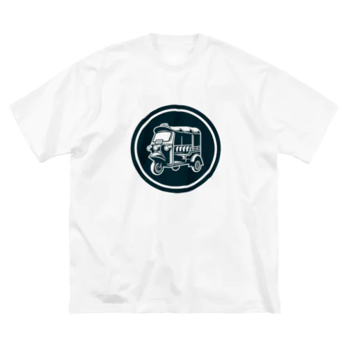 タイのトゥクトゥク(tuktuk)デザインリリーズ ビッグシルエットTシャツ