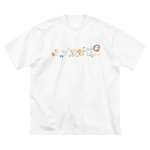 ゆるゆるあにまるず ビッグシルエットTシャツ