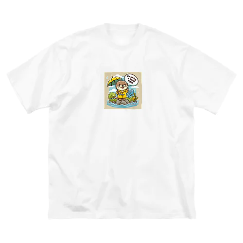 愛くるしいラッコさん Big T-Shirt