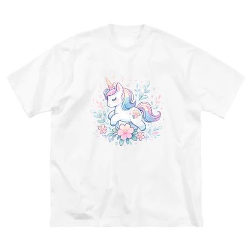 ゆめかわユニコーン ビッグシルエットTシャツ