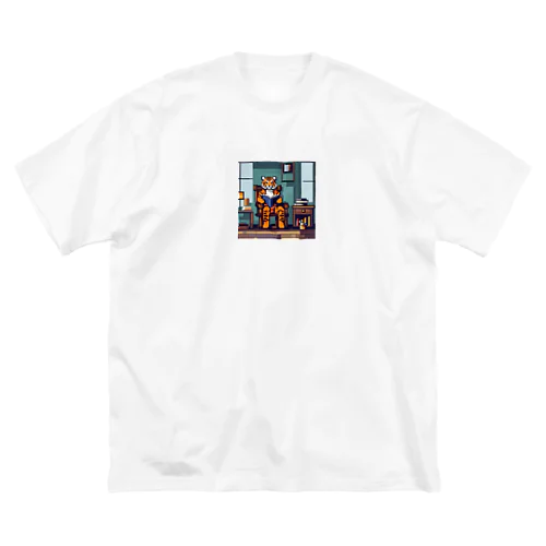 本を読んでいるトラ Big T-Shirt