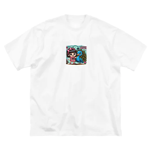 アニメ風に描かれたこのイラスト Big T-Shirt