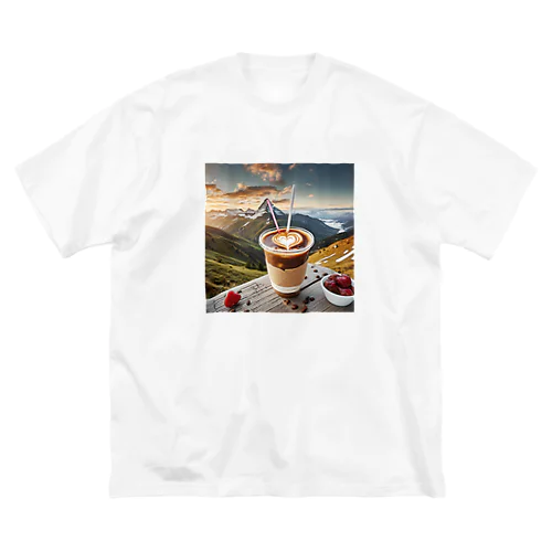 アイスコーヒーハート Big T-Shirt