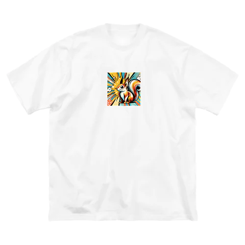 リス ビッグシルエットTシャツ