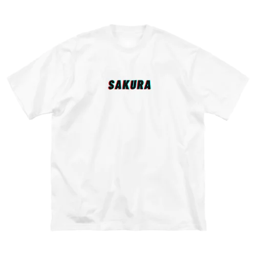 SAKURA ビッグシルエットTシャツ